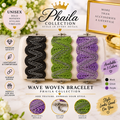 Unisex Wave Woven Bracelet-Phaila Collection
