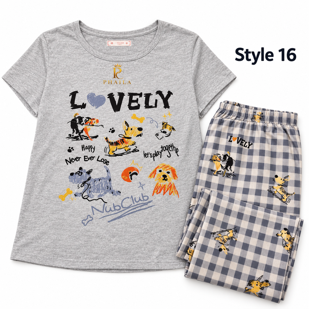 Phaila Collection Women's Cozy Pajama Set