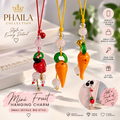 Multicolor Mini Fruit Hanging Charm-Phaila Collection