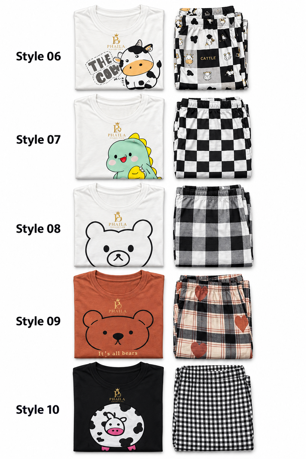 Phaila Collection Women's Cozy Pajama Set