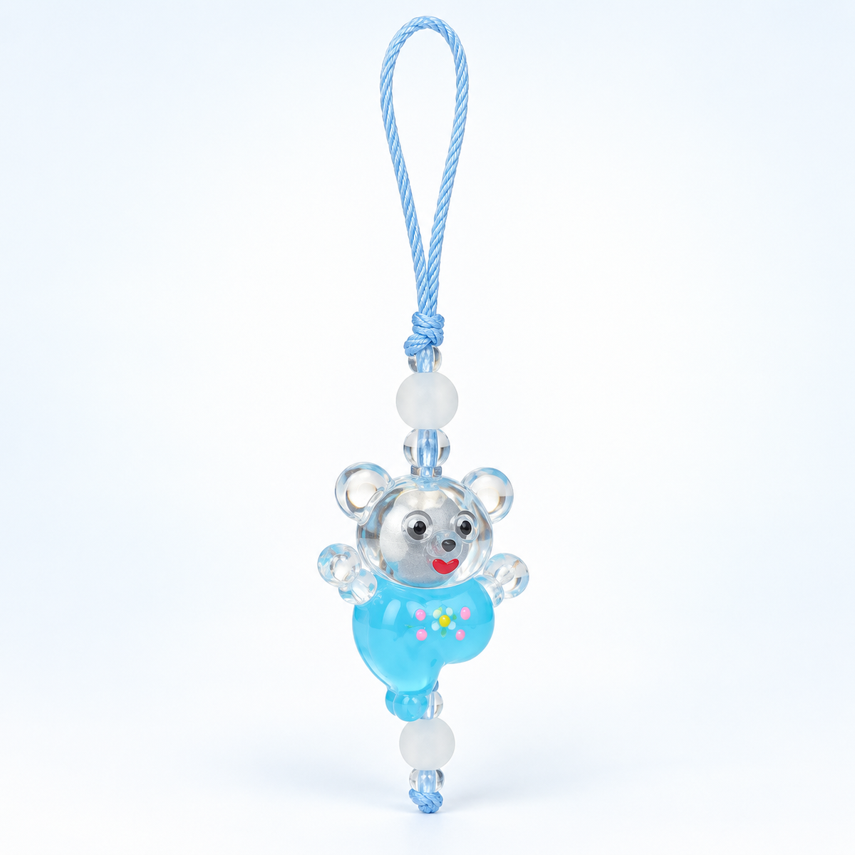 Blue Bear Phone Charm Strap
