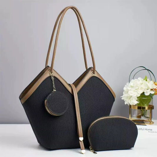 Phaila Collection Women's 3-Piece Handbag Set
