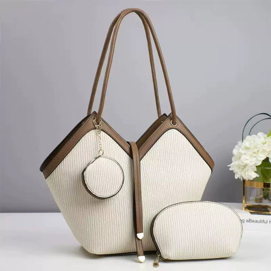 Phaila Collection Women's 3-Piece Handbag Set
